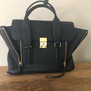 3.1 Phillip Lim Pashli Medium Satchel in Ink